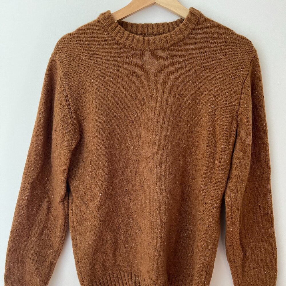 Line of Trade sweater with patches
